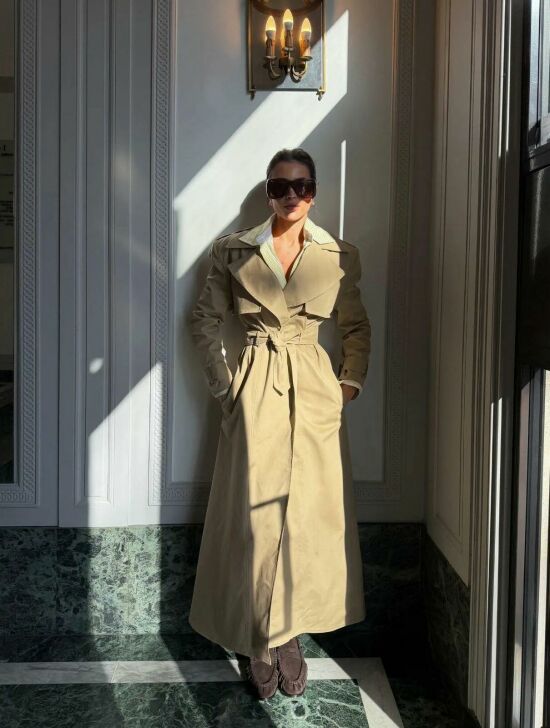 Imagem de Trench Coat Camel Célia Cloude